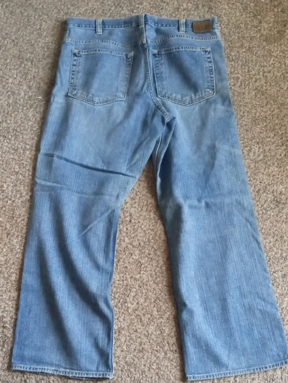 GAP Men's Light Blue Straight-Leg Jeans